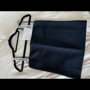 Dior tube top with logo straps